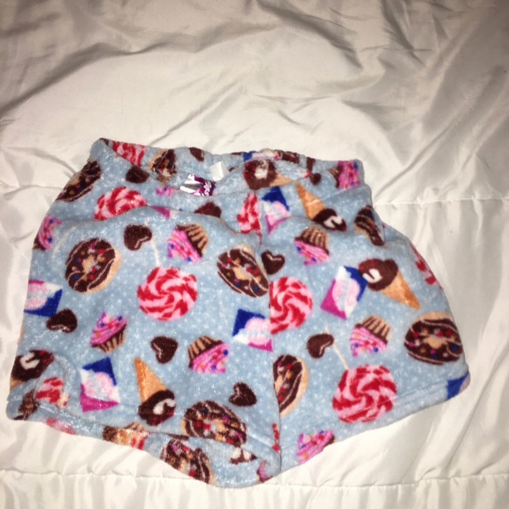 Girls sweet treats pajama shorts